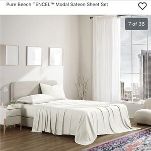 Pure Beech Modal Sateen Sheet Set - Never used, still in box